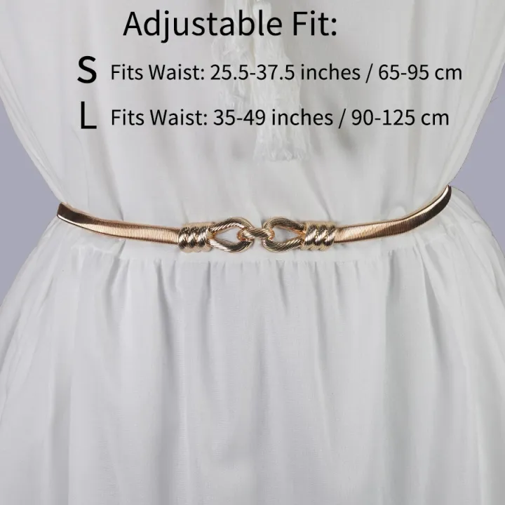 Elegant%20Summer%20Waist%20Chain%20-%20Adjustable%20Stretch%20Metal%20Belt%20for%20Dresses,%20Holiday%20&%20Date%20Night%20Jewelry%20-%20Image%206