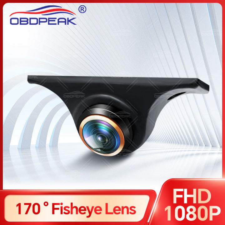 AHD 1080P Car Rear View Camera 170° Fisheye Golden Lens Full HD Night ...