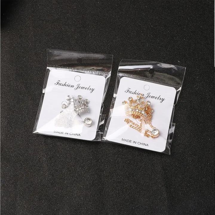 Korean%20British%20Style%20Crown%20Bird%20Brooch%20Pin%20for%20Men%20with%20Tassel%20Chain,%20Gold%20and%20Silver,%20Zinc%20Alloy,%20Fashion%20Accessory%20-%20Image%204