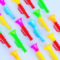 12PC Colorful Mini Blowing Trumpet Musical Instruments Kids Birthday Baby Shower Party  Toys Christmas Carnival Party Prizes. 
