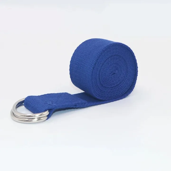 1Pc%20Yoga%20Strap%20For%20Yoga%20Pilates%20Ballet%20Dance%20With%20Adjustable%20D-Ring%20Buckle%20Cotton%20Yoga%20Belt%20For%20Fitness%20Daily%20Stretching%20-%20Image%207