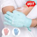 1 Pack Of Five Finger Bath Gloves Creative Home Body Massage Sponge Lazy Bath Gloves Deodorant Massage Elastic Bath Scrub Mud. 