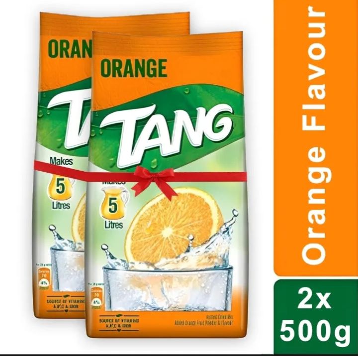 Tang Orange  Drink Mix Pouch Combo (500G X 2 ) - 1KG -