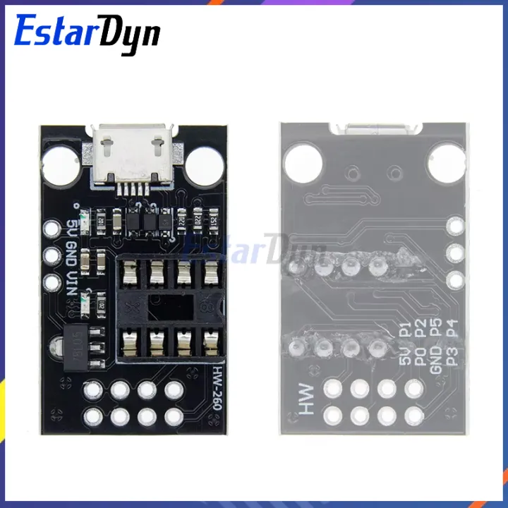 Estardyn%20ATtiny13A%20/%20ATtiny25%20/%20ATtiny45%20/%20ATtiny85%20Pluggable%20ATTINY%20Development%20Programming%20Bare%20Board%20-%20Image%205