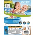 INTEX Easy Set Inflatable Above Ground Portable Outdoor Family Swimming Pool 8Ft X 24. 