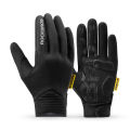ROCKBROS Keep Warm Bicycle Gloves Full Finger Men Winter Autumn Windproof Fleece Cycling Glove Touch Screen MTB Road Bike Gloves. 