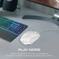 Bajeal GM-206 backlit optical wired gaming mouse, designed for precision and aesthetic appeal in both gaming and office environments. Key features include. 