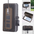 Waterproof Large Outdoor Electrical Box Lockable Weatherproof Outdoor Extension Cord Cover Plug Cover Protect Outlet Plug Socket. 