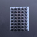 40Pcs 6.5mm Diameter 0.8mm Thickness Small Dots Universal Mouse Skates for Rubberized Mouse Foot Glide Feet Sticker..