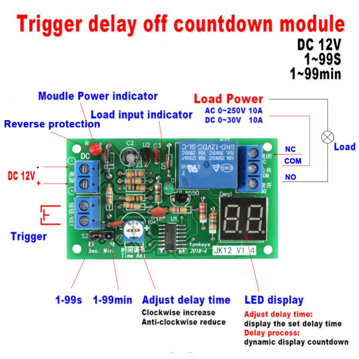 DC12V%20LED%20Display%20Countdown%20Timing%20Timer%20Delay%20Turn%20OFF%20Relay%20Switch%20Module%20-%20Image%205