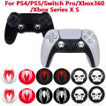For PS4/Switch2/Switch Pro/Xbox Series X S/Xbox360 Silicone Thumb Grip Caps Cover Joystick Controller Gamepad For PS5 Accessorie.