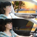 Magnetic Side Window Sun Shades Light Blocking Car Net Sun Visor Summer Protective Window Shade for Car Camping Napping Sleeping. 