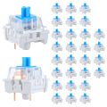 30 PCS Mechanical Keyboard Switches 3 Pin Blue Keyboard Clicker Replacement Keyboards Keys for LED Mechanical Gaming Keyboards.