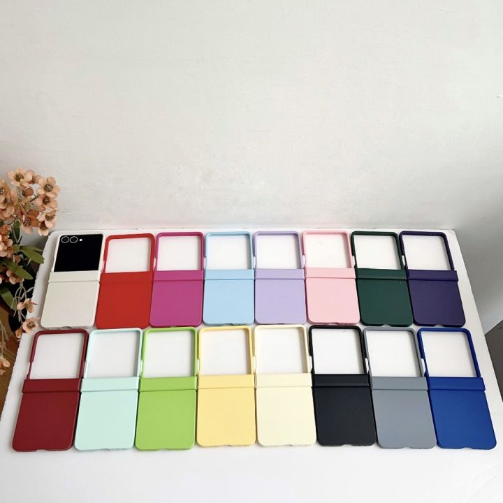 Z%20Flip7%20FE%20Dopamine%20Candy%20Color%20Matte%20Phone%20Case%20for%20%20%20Z%20Flip%207%206%205%20Flip%204%203%205G%20Hinge%20Protective%20Hard%20Back%20Cover%20-%20Image%206