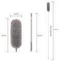 Telescopic Cleaning Duster Brush Extended Long Crevice Spider Web Microfiber Brushes Bendable Household Dust Clean Remover. 