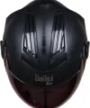 Steelbird Air SBA2 Matte Black And Matte Blue Helmet with Clear Extra Visor Free. 