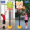 Children's Version Vertical Adjustable Lifting Basketball Rack Outdoor Home Indoor Sports Crtoon Rebound Parent-child Interacti. 