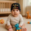 ZERI AND MERY High Quality Newborn Baby Cap Hat 0-6 Month New Born baby BOY  Box WINTER  Washable Cap for kids. 