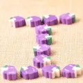 1pcs Erasers Mini Feeding Bottle Cute Fruits Rubber Gift for Children Kids Students Random Color. 