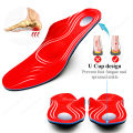 KOTLIKOFF Severe Flat Feet Insoles Orthotic Arch Support Inserts Orthopedic Shoes Sole For High Heel Plantar Fasciitis Men Woman.