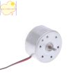 [YH]RF-300EA-1D390 DC 1.5V/3V/5V/6V 7250RPM Mini Mute 24mm Round Spindle Motor Precious Metal Brush Engine DIY Solar Power Toy M. 
