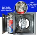 Sun Butane Gas Canister 220gms, Portable Fuel Canister for Camping Stove, Butane Torch, Chafing Dish, Fogging Machine & Outdoor Cooking..