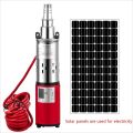 Solar pump DC submersible pump 48 volt. 