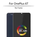 6.41" AAA+++ AMOLED For OnePlus 6T LCD Display Touch Screen Digitizer Assembly Display For OnePlus 6T LCD Replacement. 