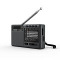 XHDATA D-368/D-328 Portable Stereo Radio FM AM SW MP3 Player with Bluetooth TF Card USB Rechargeable Battery for Elder . 