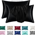 100% Natural Mulberry Silk Pillow Case Real Silk Protect Hair Skin Pillowcase Any Size Customized Bedding Pillow Cases Cov.