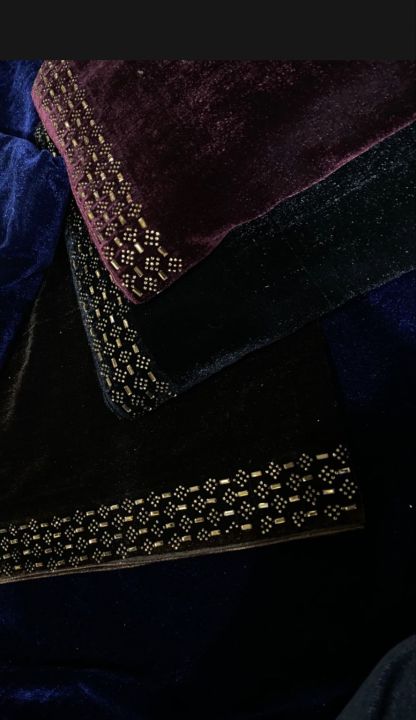 high quality velvet shawls for ladies party dress