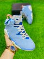 Nike Air Jordan 6  | Premium Quality | Air Jordan 6 Sky blue  | For Both Men & Women. 