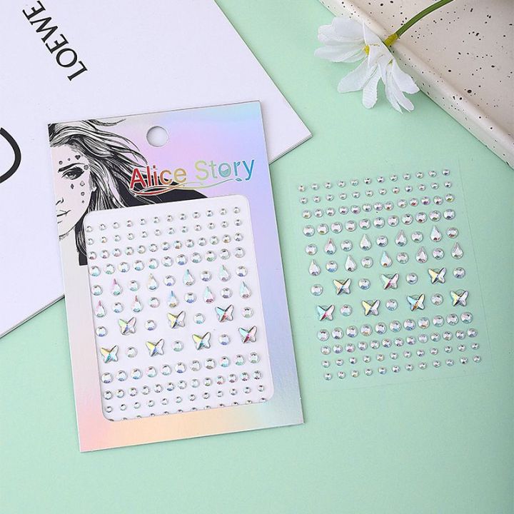 white%20stone%20hair%20stickers%20for%20women%20-%20Image%202