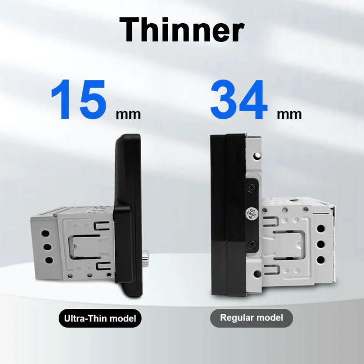 PHONEPACE%20Car%20Radio%201%20Din%20Wireless%20Android%20Auto%20Carplay%20MP5%20Stereo%207"%20IPS%20Screen%20Bluetooth%20Mirror%20Link%20Type-C%20Charging%20Universal%20-%20Image%205