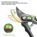 AIRAJ Industrial Grade Pruning Shears Are Labor-Saving Gardening Tools With , Durable, And Non Slip Scissors. 