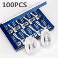 30/50/100pcs Double Edge Razor Blades Men's Razor For Shaving Men Blade Professional Barber Razor Beard Trimmer Tool.