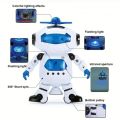 Wholesale 2024 New Children Intelligent Educational Battery Operated Electric Smart Light Music Walking Toy Dancing Robots Kids. 