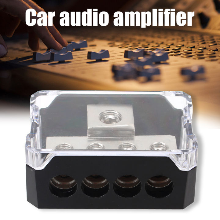 Auto%20Junction%20Box%20for%20Car%20Audio%20Stereo%20Amplifier%204GA%20Out%20Distribution%20Blocks%20Multi-functional%204%20Way%20Ground%20Box%20-%20Image%203