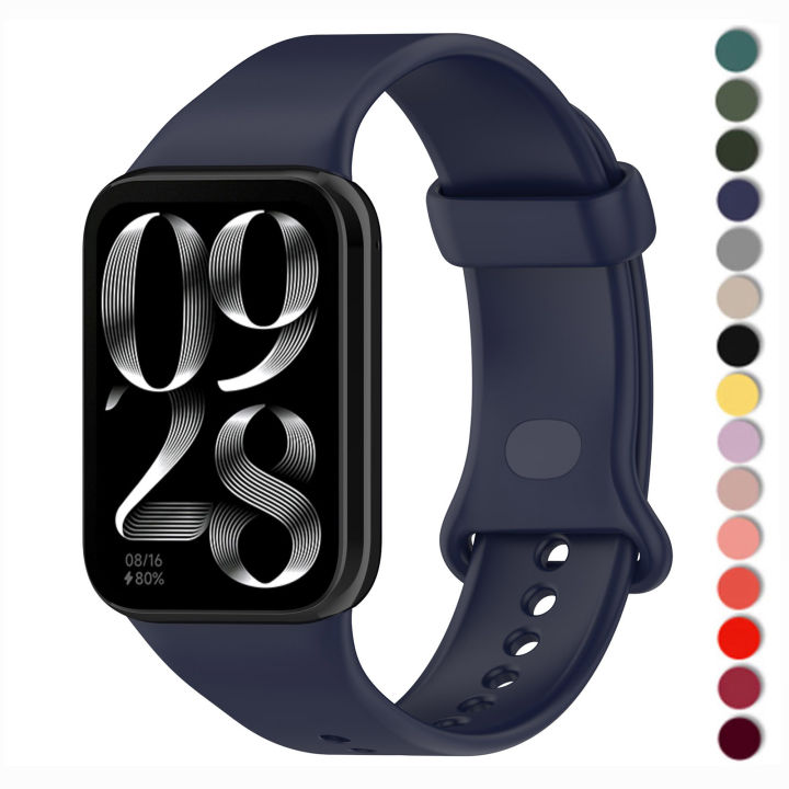 JYMYI Cinturino per Orologi per Xiaomi Mi Band 8 Pro Armband Strap, Sport Morbido Silicone Waterproof Braccialetto Cinturinos, Ricambio Armband Cinghia per Xiaomi Smart Band 8 Pro Cinturini (arancia