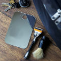 Acrylic Anti Fog Mirror Shower Shaving Fogless Mirror Washroom Travel Accessories For Women Makeup Man Shaving Bathroom Tools.