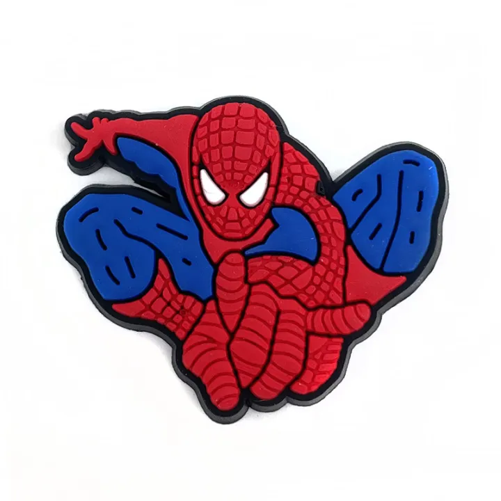 HOT%2013pcs/Set%20Hi-Q%20Cute%20Cartoon%20Spiderman%20%20PVC%20Shoe%20Charms%20Superhero%20Cartoon%20Clog%20Decor%20DIY%20Accessories%20For%20Slides%20Sandals%20-%20Image%205