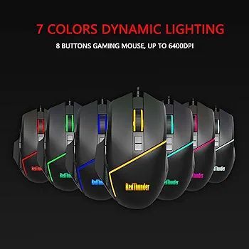 RedThunder One-Handed RGB Gaming Keyboard and Mouse Combo • 35 Keys Mini Gaming Keypad • 6400 DPI Mouse • Portable Game Controller for PC Gamer

￼

￼

￼

￼

￼

￼