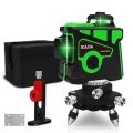 Laser Level 12 Lines 3D Self-Leveling 360 Horizontal And Vertical Cross Super Powerful Green Laser Beam Line. 