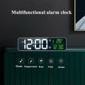 LED Digital Alarm Clock Temperature Date Display Snooze USB Desktop Mirror LED Clocks for Living Room Decoration. 