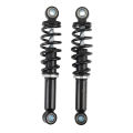 2pcs 220mm Motorcycle Rear Shock Absorber Suspension Damper for Electric Cycling Mini ATV Scooter Dirt Bike. 