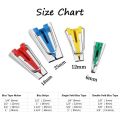 DIY Bias Tape Maker Set – 4 Sizes (6mm, 12mm, 18mm, 25mm) Sewing & Quilting Tool Kit.
