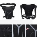 Waterproof Drop Leg Bag Thigh Hip Bum Belt Leg Waist Bags Travel Tour Riding Motorcycle Fanny Pack Men Women Travel Bag.