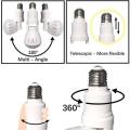 Paroxysm Spy Bulb Camera 1080P WiFi Security Camera, Full HD Video and Audio Recording, 360v Degrees Panoramic Camera for Home, Motion Detection. 