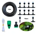 New Irrigation 10Meters 10 Sprinklers Nozzles Water Sprayer Misting Fog Cooling Nozzle System Garden Agricultural Sprayer System. 