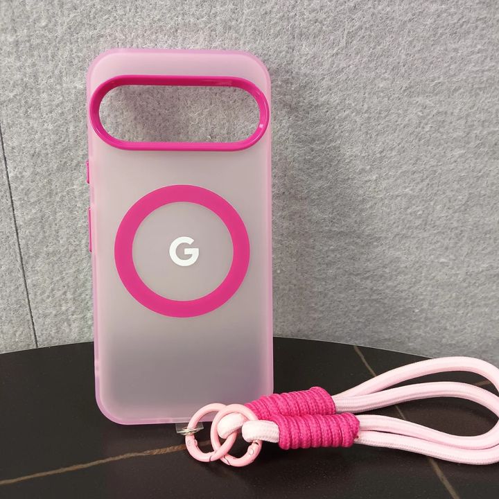 Trendy%20Limited%20Edition%20Candy%20Color%20Magnetic%20Charge%20Case%20For%20Google%20Pixel%2010%209%20Pro%20XL%208%20A%20Pro%20Portable%20Wristband%20Shockproof%20Cover%20-%20Image%205